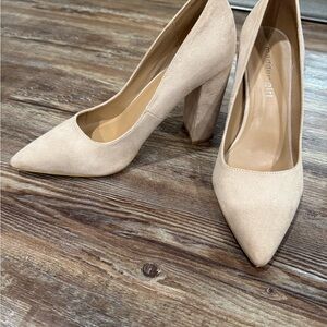 Madden Girl Women's Beige Block Heels
